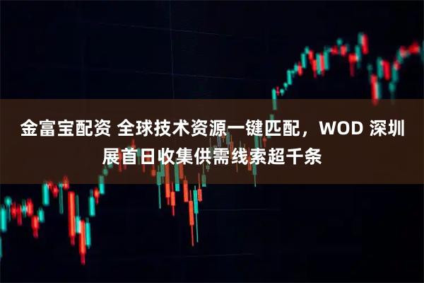 金富宝配资 全球技术资源一键匹配，WOD 深圳展首日收集供需线索超千条