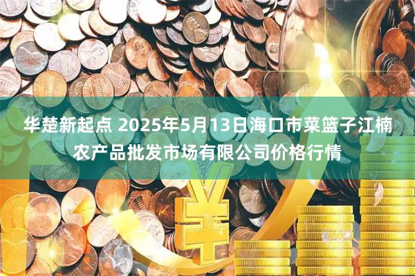 华楚新起点 2025年5月13日海口市菜篮子江楠农产品批发市场有限公司价格行情